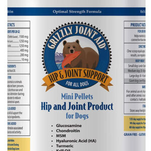 Grizzly Dog Joint Aid Pellet 48oz.