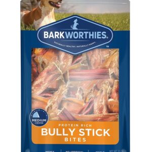 Barkworthies Bully Bites Dog Treats, 16Oz Bag
