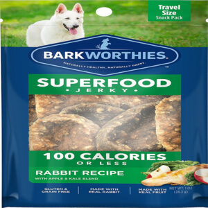 Barkworthies Duck Jerky Recipe With Pear and Lentils Blend 100 Calorie Pack Sold As Whole Case Of 16