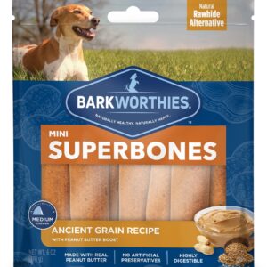 Barkworthies Mini Superbone Ancient Grain Peanut Butter