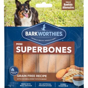 Barkworthies Mini Superbone Grain Free Chicken Sweet Potato
