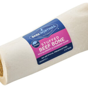 Barkworthies Dog Shin Bone Stuffed Bcn 5-6 Inch