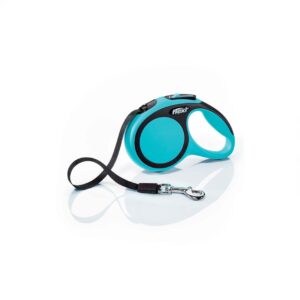 Flexi Comfort Retractable Tape Dog Leash Blue 10 ft Extra-Small