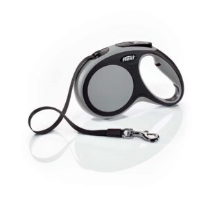 Flexi Comfort Retractable Tape Dog Leash Grey 16 ft Medium