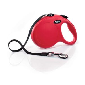 Flexi Classic Retractable Tape Dog Leash Red 26 ft Large