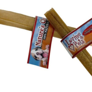 Loving Pets Pressed Rawhide Sticks Dog Treat 10 in