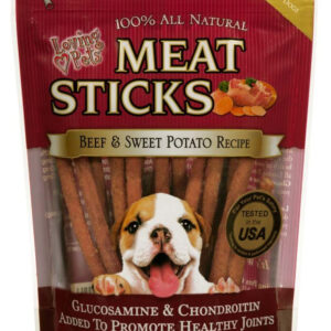 Loving Pets Meat Sticks Sweet Potato and Beef Recipe Dog Treat 5 oz