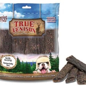 Loving Pets True Venison Jerky Bars Dog Treats 8Oz