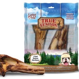 Loving Pets True Venison Shin Bone Small Dog Treat 2Pk