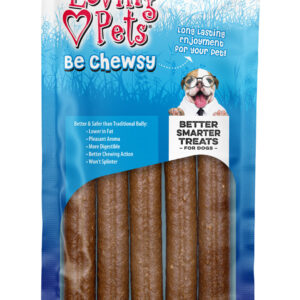 Loving Pets Be Chewsy Bully Dog Treat 1ea/6 in, 5 pk