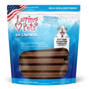 Loving Pets Be Chewsy Bully Dog Treat 1ea/6 in, 30 pk