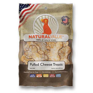 Loving Pets Puffed Cheese Dog Treats 1.25 oz