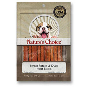 Loving Pets Meat Sticks Sweet Potato and Duck Dog Treat 2 oz