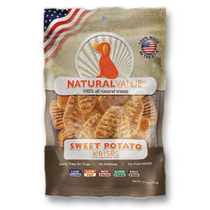 Loving Pets Sweet Potato Krisps Dog Treats 2.5 oz