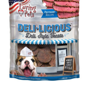 Loving Pets Deli-Licious Pastrami Recipe Dog Treat 6 oz