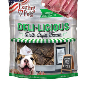 Loving Pets Deli-Licious Corned Beef Recipe Dog Treat 6 Oz