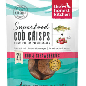 Honest Kitchen Dog Superfood Grain Free COD Strawberry 3oz.