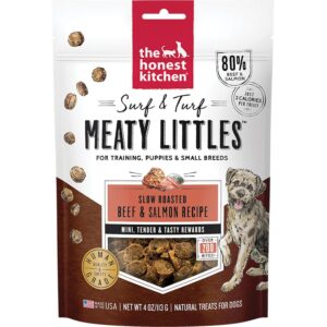 Honest Kitchen Dog Surf & Turf Meaty Lils Beef & Salmon 4oz.