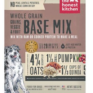 Honest Kitchen Dog Whole Grain Veggie & Fruit Dehydrated Base Mix 7lbs. Box