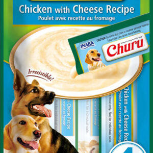 Inaba Dog Churu Tubes Chicken Cheese 6Ct/2Oz