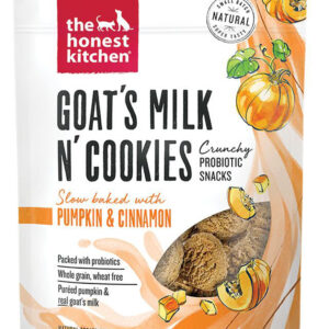 The Honest Kitchen Dog Goat's Milk N' Cookies Pumpkin & Cinnamon 8oz.