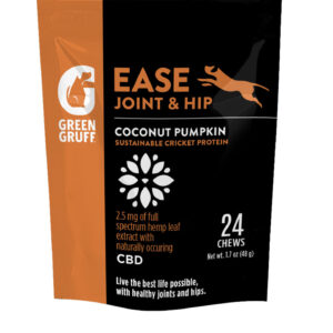 Green Gruff Ease Joint  Hip PLUS CBD Dog Supplements 1ea/24 ct
