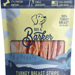 Beg & Barker Dog Strips Turkey Breast 4Oz