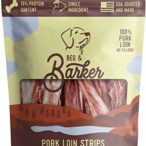 Beg & Barker Dog Strips Pork Loin 4Oz