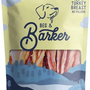Beg & Barker Dog Strips Turkey Breast 1Oz 12Pk