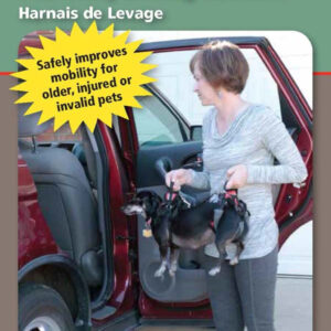 Solvit Products CareLift Full Body Dog Harness Red Small