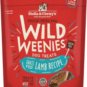 Stella and Chewys Dog Freeze Dried Weenie Lamb 3.25 Oz.