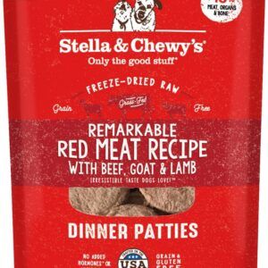 Stella and Chewys Dog Freeze Dried Dinner Red Meat 5.5 Oz.