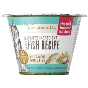 The Honest Kitchen Dog Lid Grain Free Fish 1.75 Oz. Cup (Case Of 12)