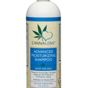 CannaLove Advanced Moisturizing Hemp Infused Dog Shampoo 16 fl. oz