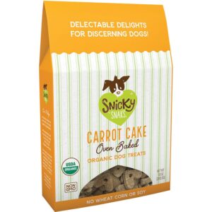 Snicky Snaks Organic Carrot Cake Treat, 10 Oz