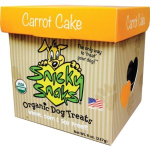 Snicky Snaks Organic Carrot Cake Treat, 12Lb Bulk Box