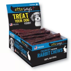 Etta Says! Premium Crunchy - 4.5 Inch Rabbit - Sold As Display Box Only - Note Individual Units Not Upc Labeled