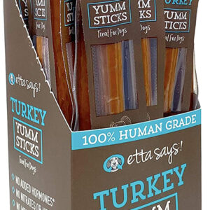 Etta Says! Dog Meat Snack Bar Turkey Bcn 1.5 Oz. (Case Of 12)