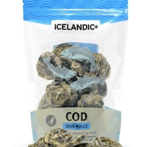 Icelandic+ Cod Skin Rolls (3Oz Bag Case + Free Sample Bag) (Sell As Case 6)
