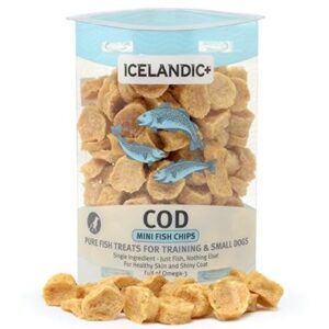 Icelandic+ Cod Fish Chips (2.5Oz Bag Case + Free Sample Bag) (Sell As Case 6)