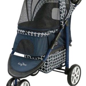 Gen7Pets Monaco Pet Stroller Dress Blues One Size, 39 In