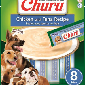 Inaba Dog Churu Chickn Tuna 6Ct/5.6Oz