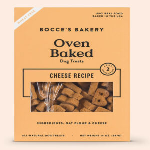 Bocces Bakery Dog Just Cheese Biscuits 14Oz.