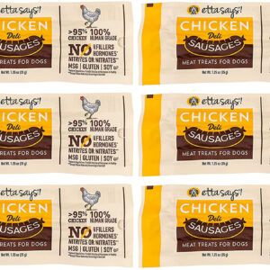 Etta Says Dog Sausage Link Chicken 1.25 Oz.