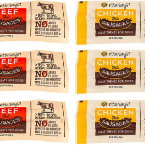 Etta Says Dog Sausage Link Beef 1.25 Oz.
