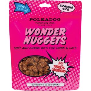 Polka Dog Bakery Dog Wonder Nuggets Turkey 12Oz