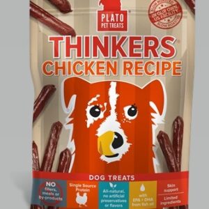 Plato Dog Treats Thinkers Chicken Sticks 10Oz