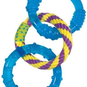 Petstages Orka Dental Links Dog Chew Toy Multi-Color