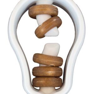 Starmark Treat Ringer Dog Toy Lightbulb White, 1ea/One Size