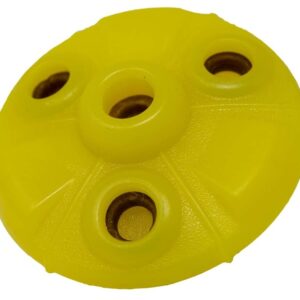 Starmark Flex Grip Treat Ringer UFO Yellow, 1ea/MD